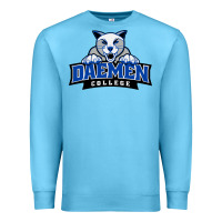 Ocean Blue daemen college Premium Sweatshirt - linhVisuals