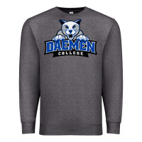 Charcoal Heather daemen college Premium Sweatshirt - linhVisuals