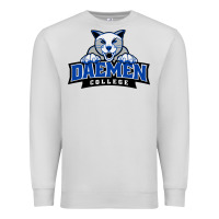 Dove Grey daemen college Premium Sweatshirt - linhVisuals