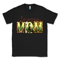 Black American Mom Mother's Day Classic Tee - CowGirlArtShop