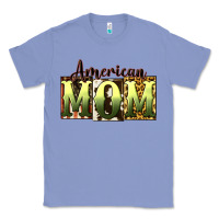 Colony Blue American Mom Mother's Day Classic Tee - CowGirlArtShop