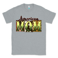 Heather Grey American Mom Mother's Day Classic Tee - CowGirlArtShop