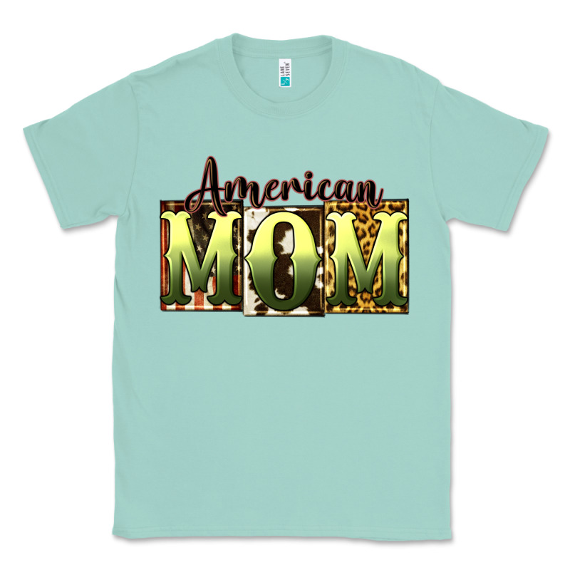 American Mom Mother's Day Classic Tee by CowGirlArtShop | Teevron