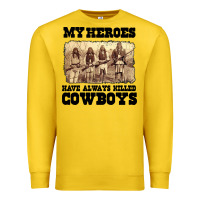 Lemon my heroes have always killed cowboys retro Premium Sweatshirt - linhVisuals