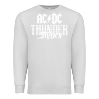 Dove Grey the thunderstruck Premium Sweatshirt - linhVisuals