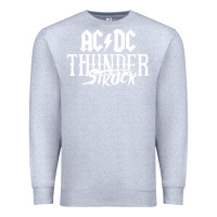 Heather Grey the thunderstruck Premium Sweatshirt - linhVisuals