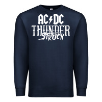 Navy the thunderstruck Premium Sweatshirt - linhVisuals
