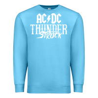 Ocean Blue the thunderstruck Premium Sweatshirt - linhVisuals