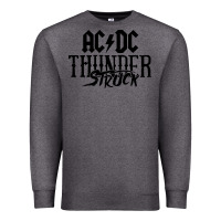 Charcoal Heather thunderstruck Premium Sweatshirt - linhVisuals