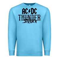 Ocean Blue thunderstruck Premium Sweatshirt - linhVisuals