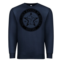 Navy some girls wander by mistake Premium Sweatshirt - linhVisuals