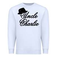 White charlie wilson music Premium Sweatshirt - linhVisuals