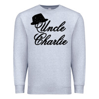 Heather Grey charlie wilson music Premium Sweatshirt - linhVisuals