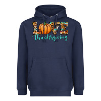 Navy love thanksgiving pumpkin Heavyweight Hoodie - JahusDesignShop
