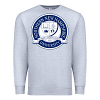 Heather Grey Southern New Hampshire University Premium Sweatshirt - linhVisuals