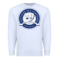 White Southern New Hampshire University Premium Sweatshirt - linhVisuals