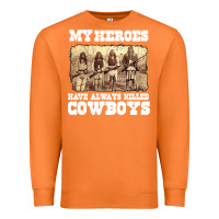 Carrot my heroes have always killed cowboys retro Premium Sweatshirt - linhVisuals