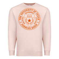 Pale Pink The University of Texas Permian Basin Premium Sweatshirt - linhVisuals