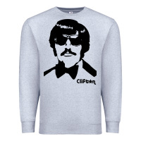 Heather Grey tony clifton Premium Sweatshirt - linhVisuals
