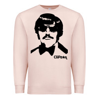 Pale Pink tony clifton Premium Sweatshirt - linhVisuals