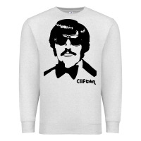 Oatmeal Heather tony clifton Premium Sweatshirt - linhVisuals