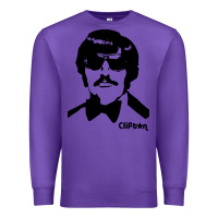 Purple tony clifton Premium Sweatshirt - linhVisuals