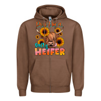 Chestnut dont be a salty heifer Zipper Hoodie - JahusDesignShop