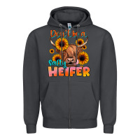 Smoke dont be a salty heifer Zipper Hoodie - JahusDesignShop