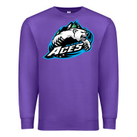 Purple the-alaska-aces-merch Premium Sweatshirt - linhVisuals