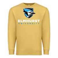 Antique Gold elmhurst university Premium Sweatshirt - linhVisuals