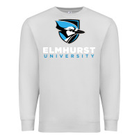 Dove Grey elmhurst university Premium Sweatshirt - linhVisuals
