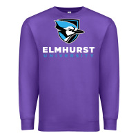 Purple elmhurst university Premium Sweatshirt - linhVisuals