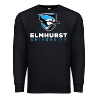 Black elmhurst university Premium Sweatshirt - linhVisuals