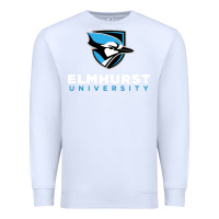 White elmhurst university Premium Sweatshirt - linhVisuals