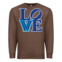 Chestnut villanova love Premium Sweatshirt - linhVisuals