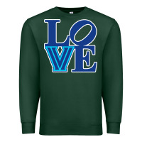 Sports Green villanova love Premium Sweatshirt - linhVisuals