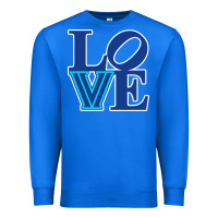 True Royal villanova love Premium Sweatshirt - linhVisuals
