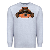 Heather Grey northrop high school Premium Sweatshirt - linhVisuals