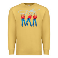 Antique Gold dolly musician Premium Sweatshirt - linhVisuals