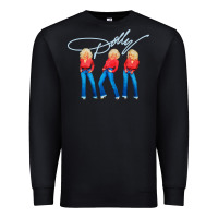 Black dolly musician Premium Sweatshirt - linhVisuals