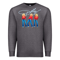 Charcoal Heather dolly musician Premium Sweatshirt - linhVisuals