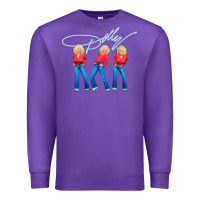 Purple dolly musician Premium Sweatshirt - linhVisuals