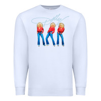 White dolly musician Premium Sweatshirt - linhVisuals
