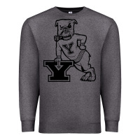 Charcoal Heather yale vintage Premium Sweatshirt - linhVisuals