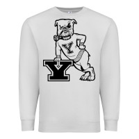 Dove Grey yale vintage Premium Sweatshirt - linhVisuals