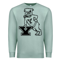Seafoam yale vintage Premium Sweatshirt - linhVisuals