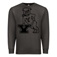 Smoke yale vintage Premium Sweatshirt - linhVisuals