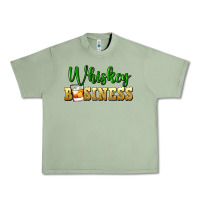 Oil Green whiskey business Urban Heavy Tee - FaDigitalArtStudio