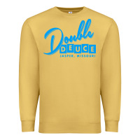 Antique Gold double deuce bar Premium Sweatshirt - linhVisuals
