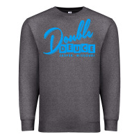 Charcoal Heather double deuce bar Premium Sweatshirt - linhVisuals